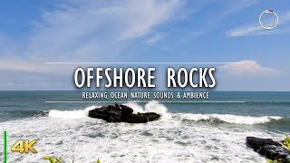 Relaxing Ocean Waves Crashing on Rocks | 4K Calming Seas Nature Video | OmniHour
