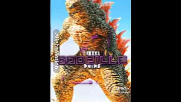 #1000000subscribers #edit Evolved Godzilla versus Shadow The Hedgehog