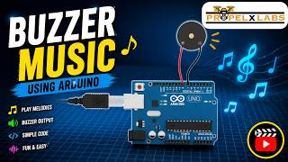 Simple Buzzer music system using Arduino & Buzzer