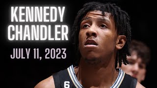 Kennedy Chandler 17 Points - 7 Ists Vs. Bucks Highlights 2023 Nba Summer League Highlights