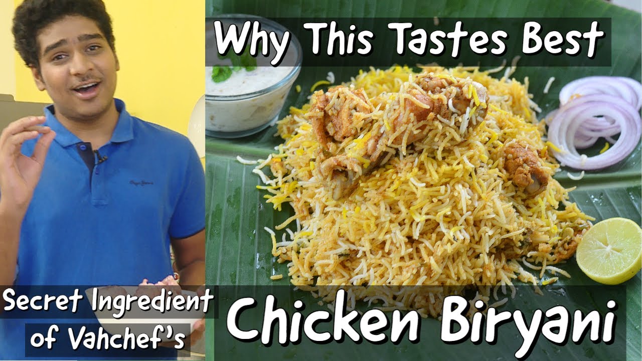 Chicken Biryani - Son Reveals Secret Ingredient of Vahchef