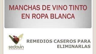 ⊛ Cómo Quitar Manchas de Vino Tinto en la Ropa 【Fácil】❤️