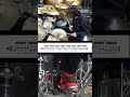 バスドラムから32分音符で ドラムフィルイン 叩いてみた。 Drum Fill in #shorts