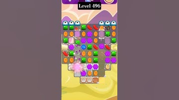 level 496 #viral #games #gamers #candy #gameplay #candycrushfriendssaga