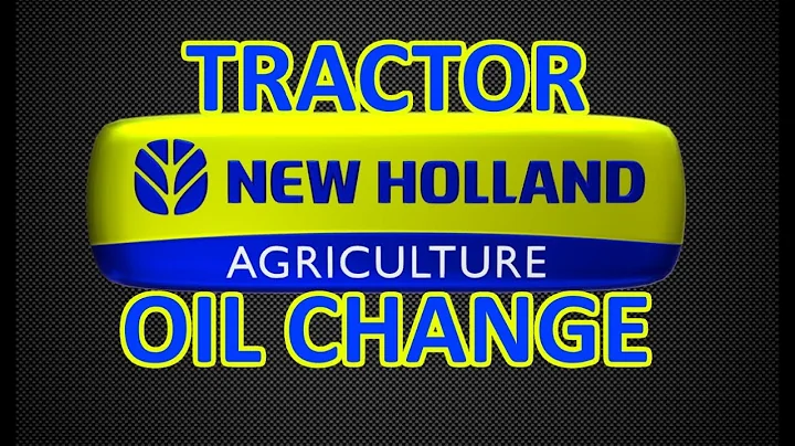 New Holland Tractor Maintenance - Oil Change and G...