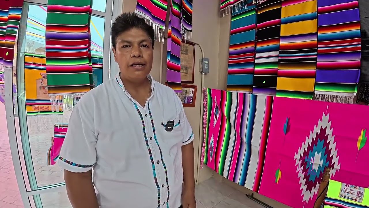 ¡Conoce todo sobre los Sarapes!/CONTLA, TLAXCALA 