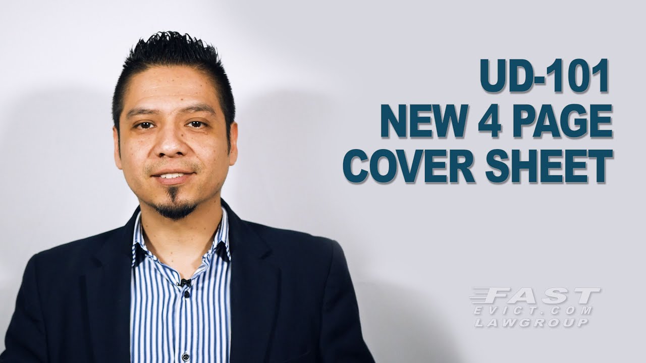 UD-101: Plaintiff’s Mandatory Cover Sheet and Supplemental Allegations - Unlawful Detainer