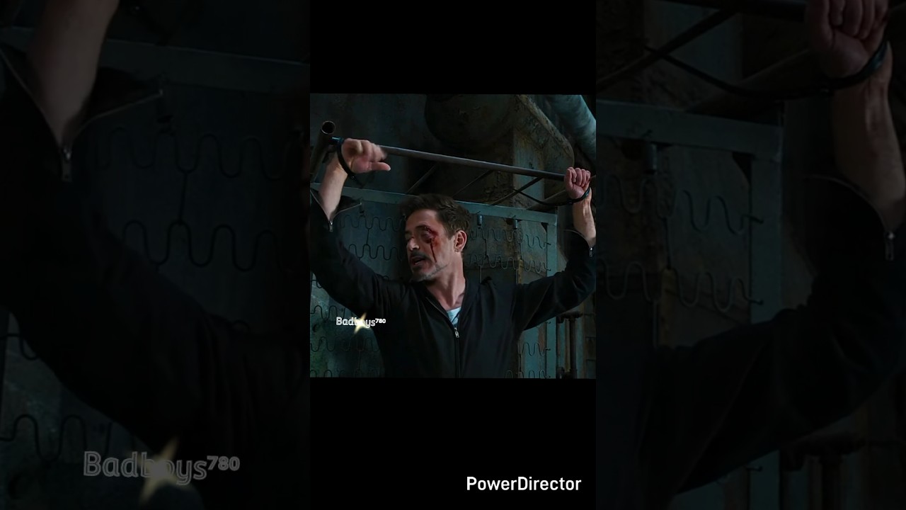 tony stark is waiting for suit | ironman kidnapping scene | 