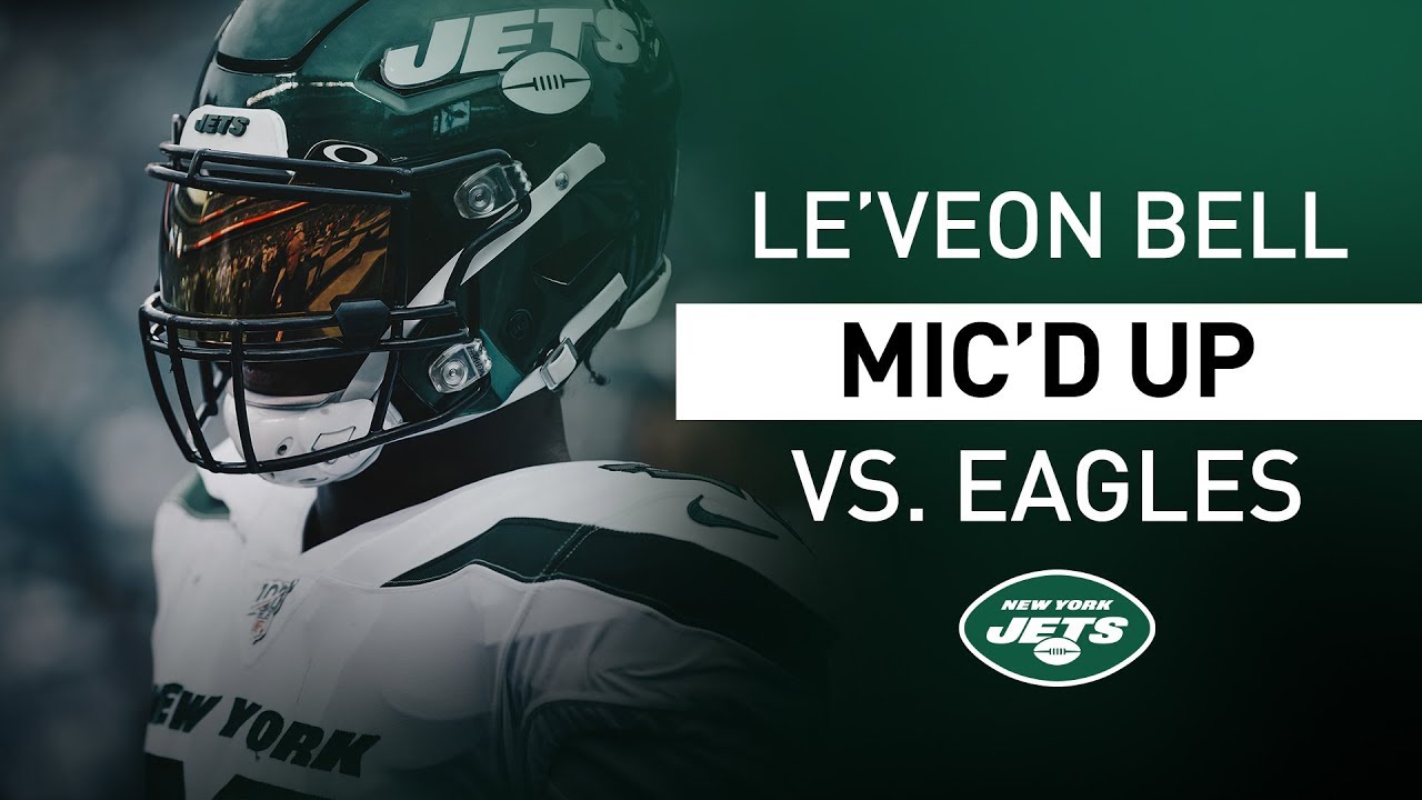 Le'Veon Bell Mic'd Up Vs. Eagles "It's About To Go Crazy!" | New York Jets | NFL