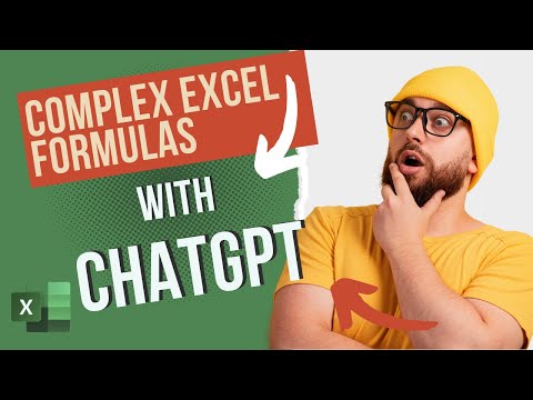 Build Complex Excel Formulas With ChatGPT!