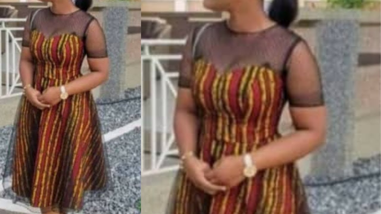 PART 1; HOW TO SEW A FLARE DRESS WITH FRONT AND BACK YOKE PATTERN