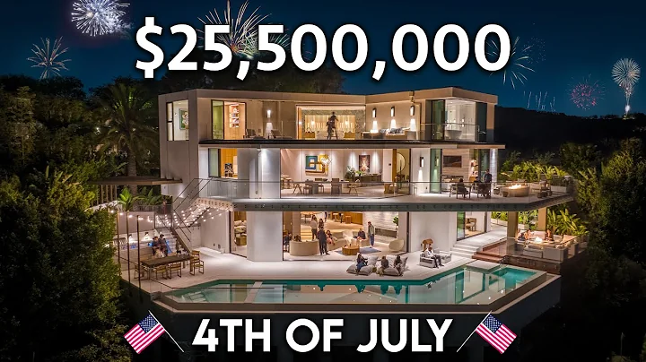 Celebrating the 4TH of JULY in a $25,500,000 Bever...