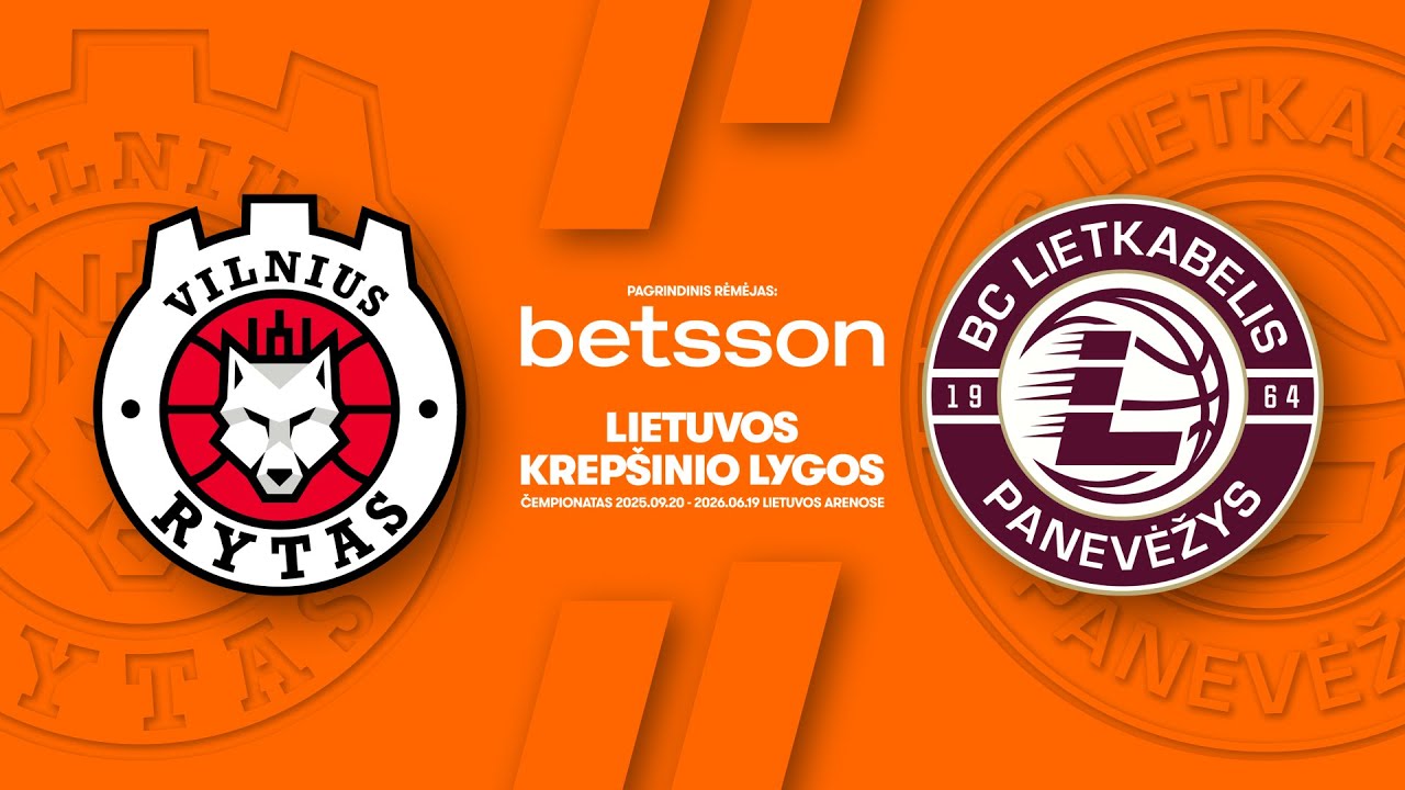 LKL, kurią remia Betsson, rungtynių apžvalga: „Rytas“ - „Lietkabelis“ [2025-12-13]