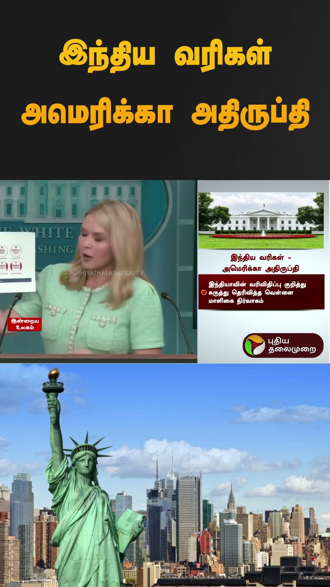 இந்திய வரிகள் அமெரிக்கா அதிருப்தி | #india | #tax | #usa | #america | #shorts