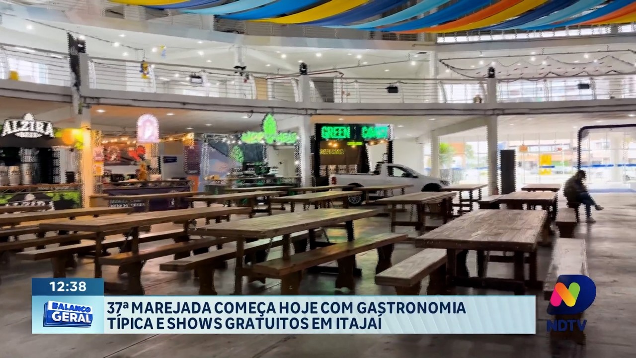 37ª Marejada começa hoje com gastronomia típica e shows gratuitos