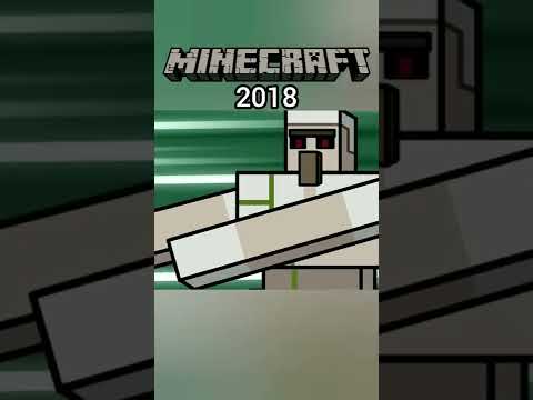 Железный голем - эволюция #minecraft #shorts #games