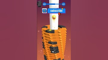 STACK BALL LVL.430 #viralvideo #stackball #fpy #stackattack #stackcolors #stackrider #stack