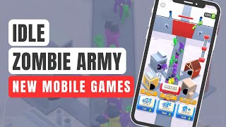 Idle Zombie Army 🧟🩸🎯 Gameplay, iOS, Best Mobile Games screenshot 3
