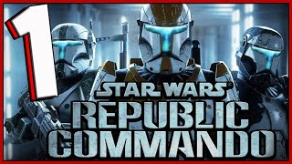 STAR WARS: Republic Commando Gameplay Walkthrough Part 1 The Begining of Delta Squad (PS4)