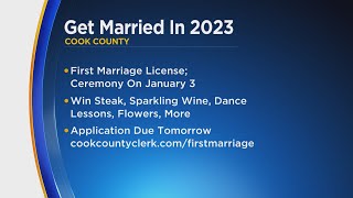 Applications for first 2023 Cook County marriage license now open
