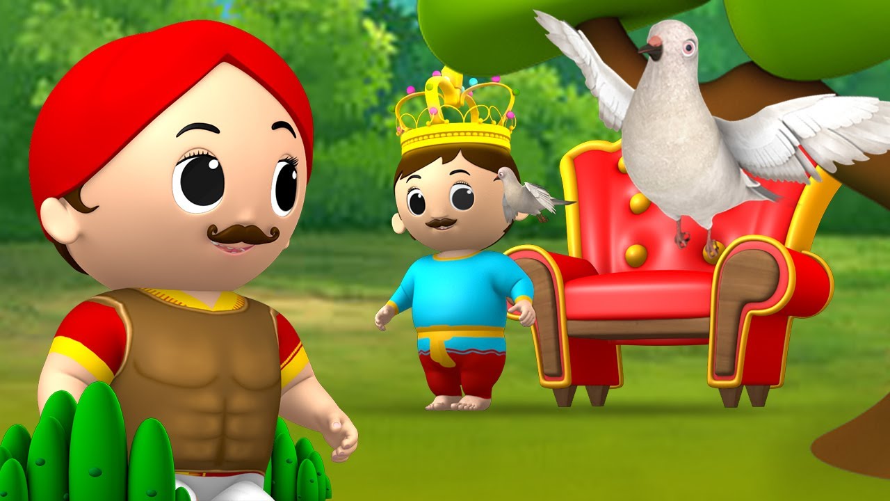 cartoon car The King and The Dove Bengali Story - রাজা এবং কবুতর বাংলা গল্প 3D Animated Kids Moral Stories