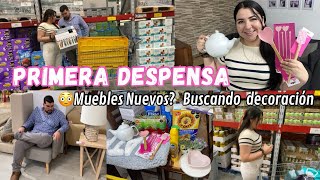 Tag del Supermercado Muebles Nuevos?  Buscando Decoración Primer despensa del año recorrido