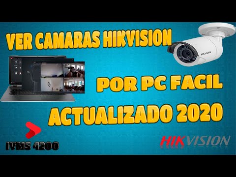 como ver cámaras hikvision desde una pc remotamente por Internet