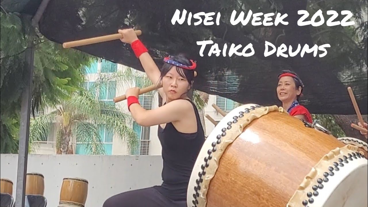 Nisei Week 2022 Taiko Drums Performance in Little Tokyo YouTube