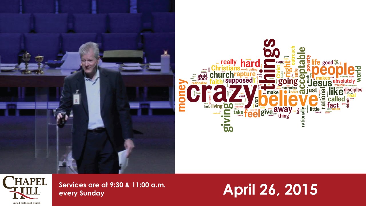 sermons4kids “God Said It, I Believe It, That Settles It” | April 26, 2015 | Chapel Hill UMC