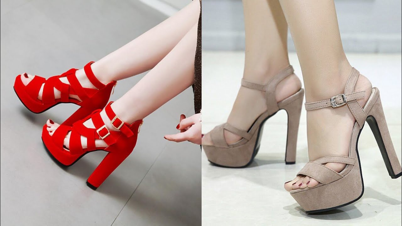 Elegant High Heels Women's Shoes Sandals Women Summer 2022 Fashion Platform  Heels Luxury Woman Sandal Ladies Narrow Band 34 43