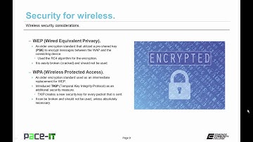 PACE-IT: Security+ 1.5 - Wireless Security Considerations