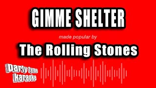 The Rolling Stones - Gimme Shelter (Karaoke Version)