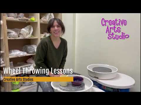 Wheel Throwing: One Time Lessons, Six Week Courses, Gift Certificates