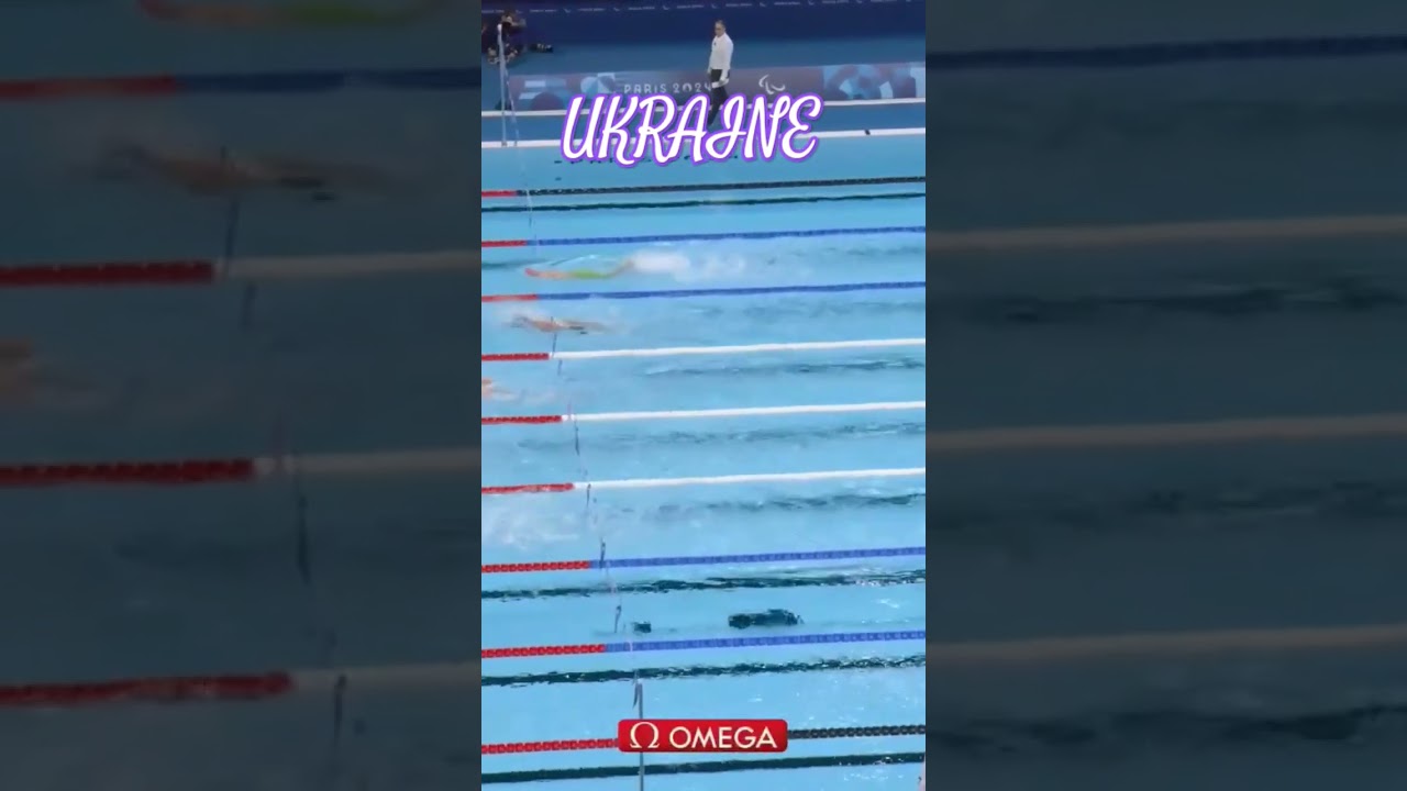 Paralympic Paris 2024 Oleksandr Komarov wins Ukraine's first gold.