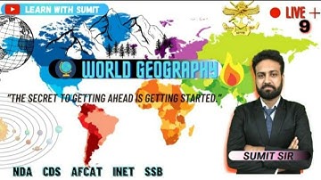 World Geography || Pressure Zones || NDA CDS AFCAT Airforce INET || Learn with Sumit