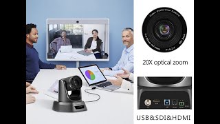 2021 new vision best PTZ conference camera live streaming  Tenveo screenshot 5