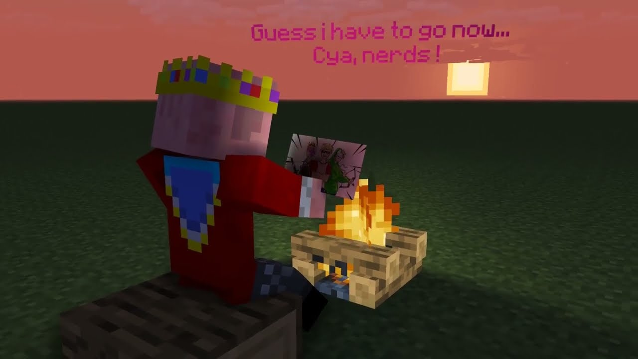 Technoblade tribute : song "legends never die"