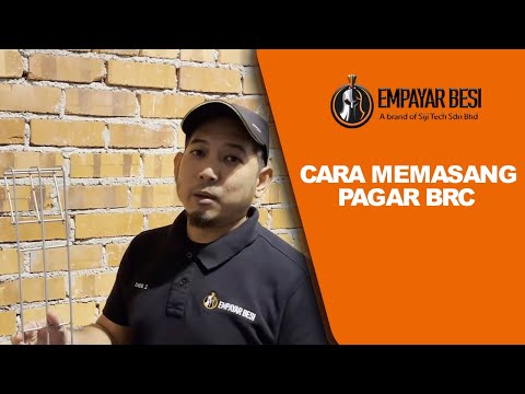 Cara Memasang Pagar BRC