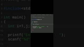 #55 | How to C Language Program | Basic Coding | Coding Exercise56 #shorts #programming