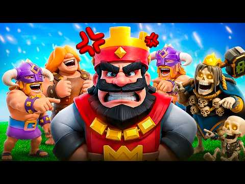 I STRESSED OUT MY OPPONENTS IN TOP GLOBAL WITH THE MOST TILT-INDUCING COMBINATION IN CLASH ROYALE😂🥱