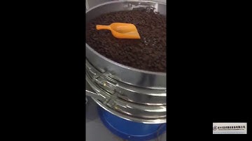 The video of vibrating screen