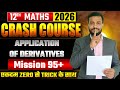 APPLICATION OF DERIVATIVES CRASH COURSE | MATHS CLASS 12 | BIHAR BOARD EXAM 2026 | M.V.V.I QUESTIONS