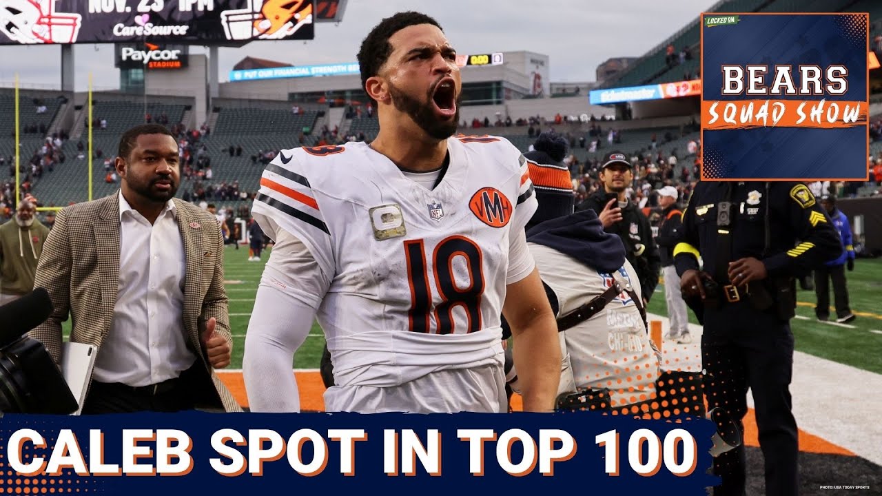 BEARS SQUAD SHOW: How MANY Chicago Beas players will land in the NFL Top 100 this year??