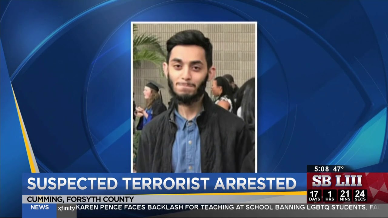 Suspected terrorist arrested