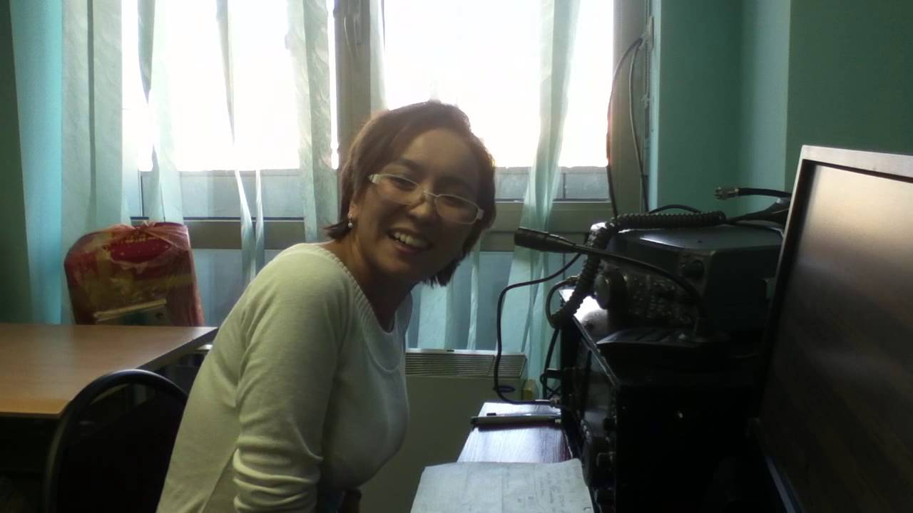 Aidana's first QSO