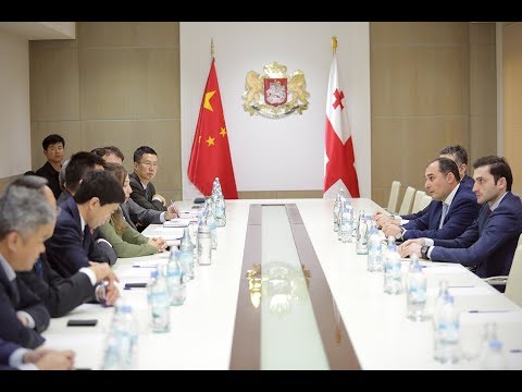 დიმიტრი ქუმსიშვილი ჩინელ ინვესტორებს შეხვდა