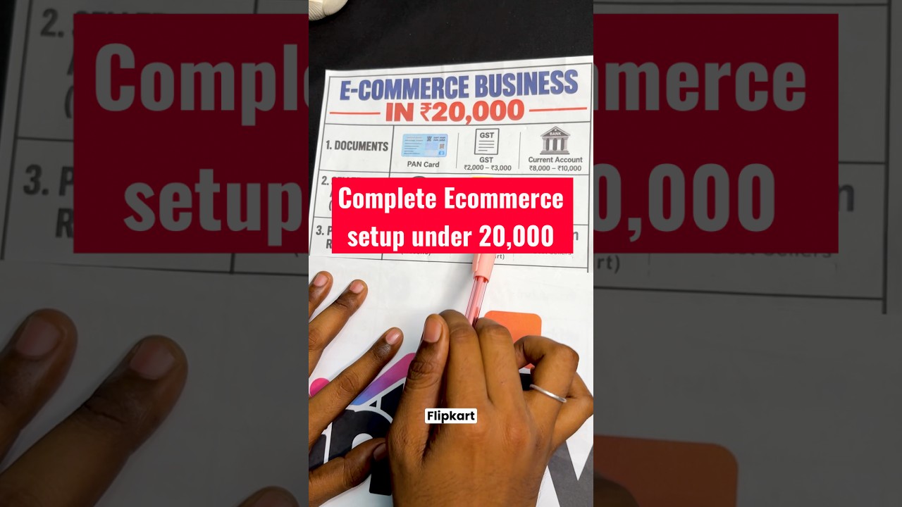 rewrite this title Sirf ₹20,000 me E-Commerce Business Kaise Start Kare?,Complete Roadmap 2026 rewrite this title Sirf ₹20,000 me E-Commerce Business Kaise Start Kare?,Complete Roadmap 2026