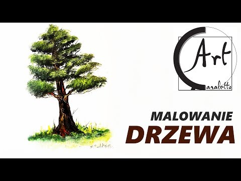 Wideo: Podstawy Malarstwa Pejzażowego: Jak Malować Drzewa