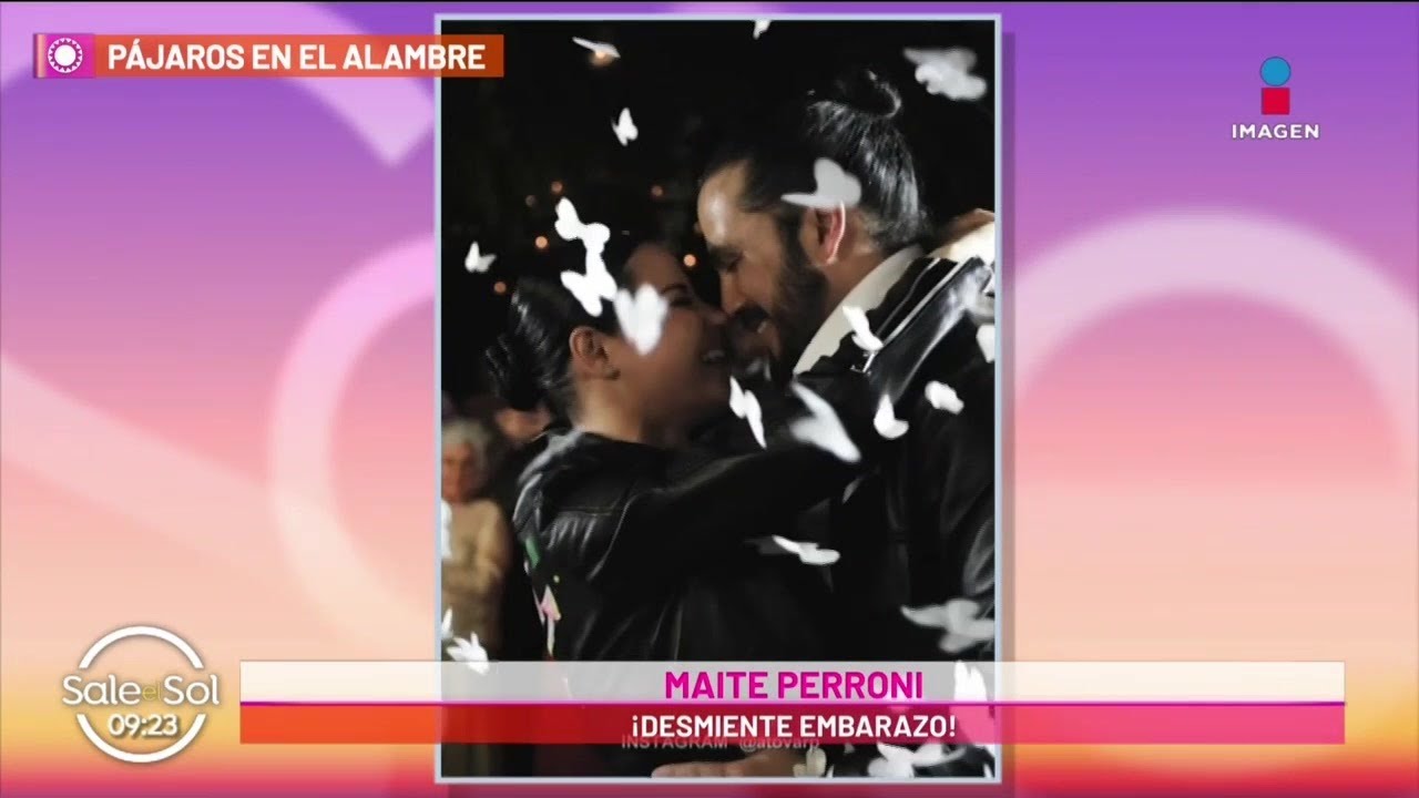 ¿Cigüeña en camino? Maite Perroni y Andrés Tovar en búsqueda de ser papás | Sale el Sol