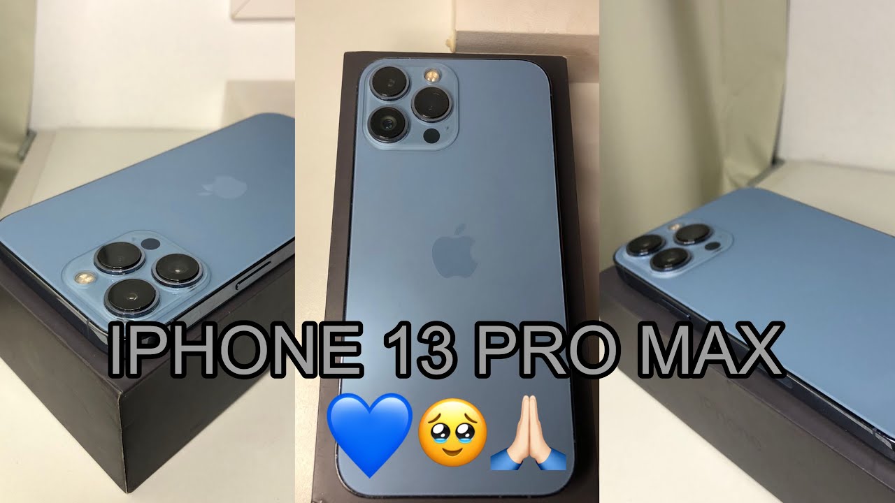 NOVA CONQUISTA🥹 COMPREI UM IPHONE 13 PRO MAX!!🥹💙✨